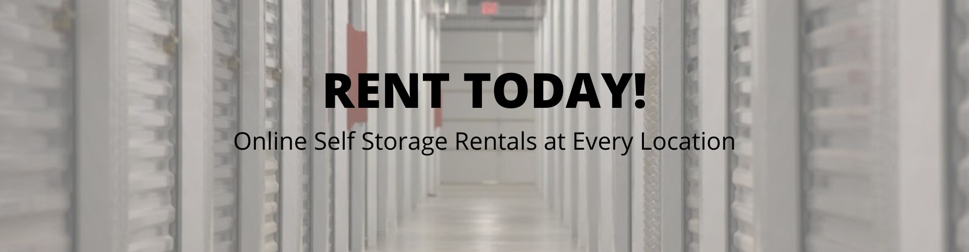 online storage rentals at TNC Self Storage