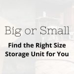 Large Storage Unit Tips